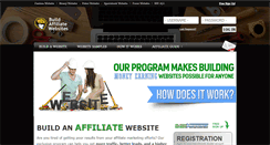 Desktop Screenshot of buildaffiliatewebsites.com